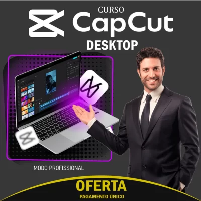 Curso CapCut (Profissional) - Aulas assertivas