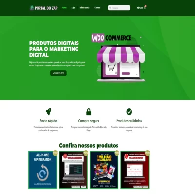 Script Loja digital do site PDZ - Vendas online
