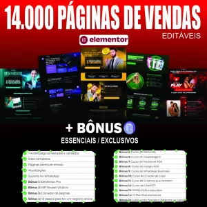 14 Mil páginas de vendas + bônus