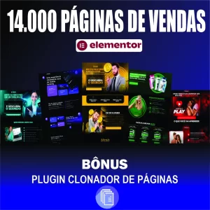 14.000 Páginas de vendas Elementor