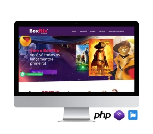 Script site pronto - Iptv responsivo com painel adm