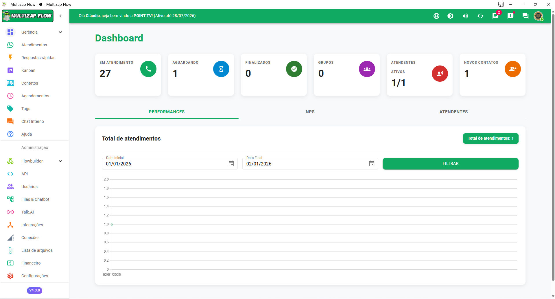 Whaticket Flowbuilder - Fonte - Imagem 2