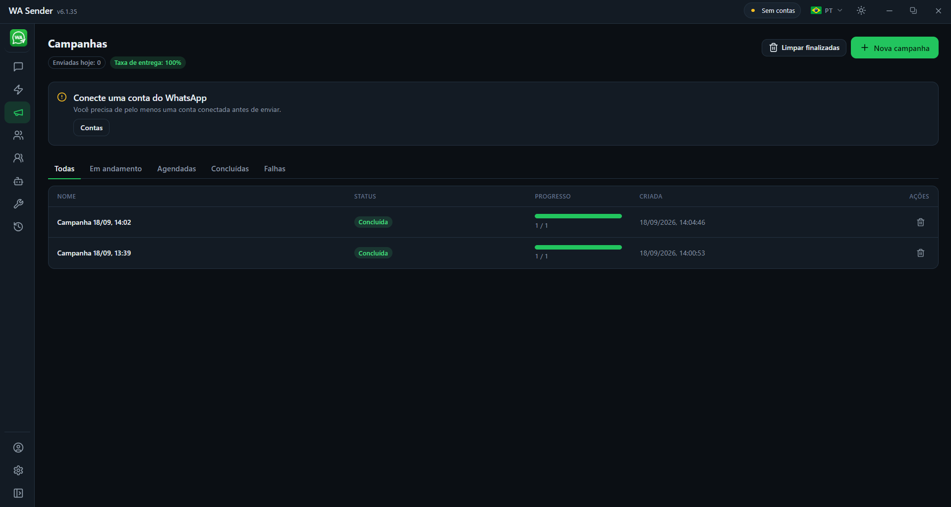 WaSender – Anual + Painel de licenças - Imagem 3