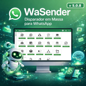 WaSender – Anual - Disparador em Massa