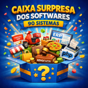 Caixa surpresa 90 softwares